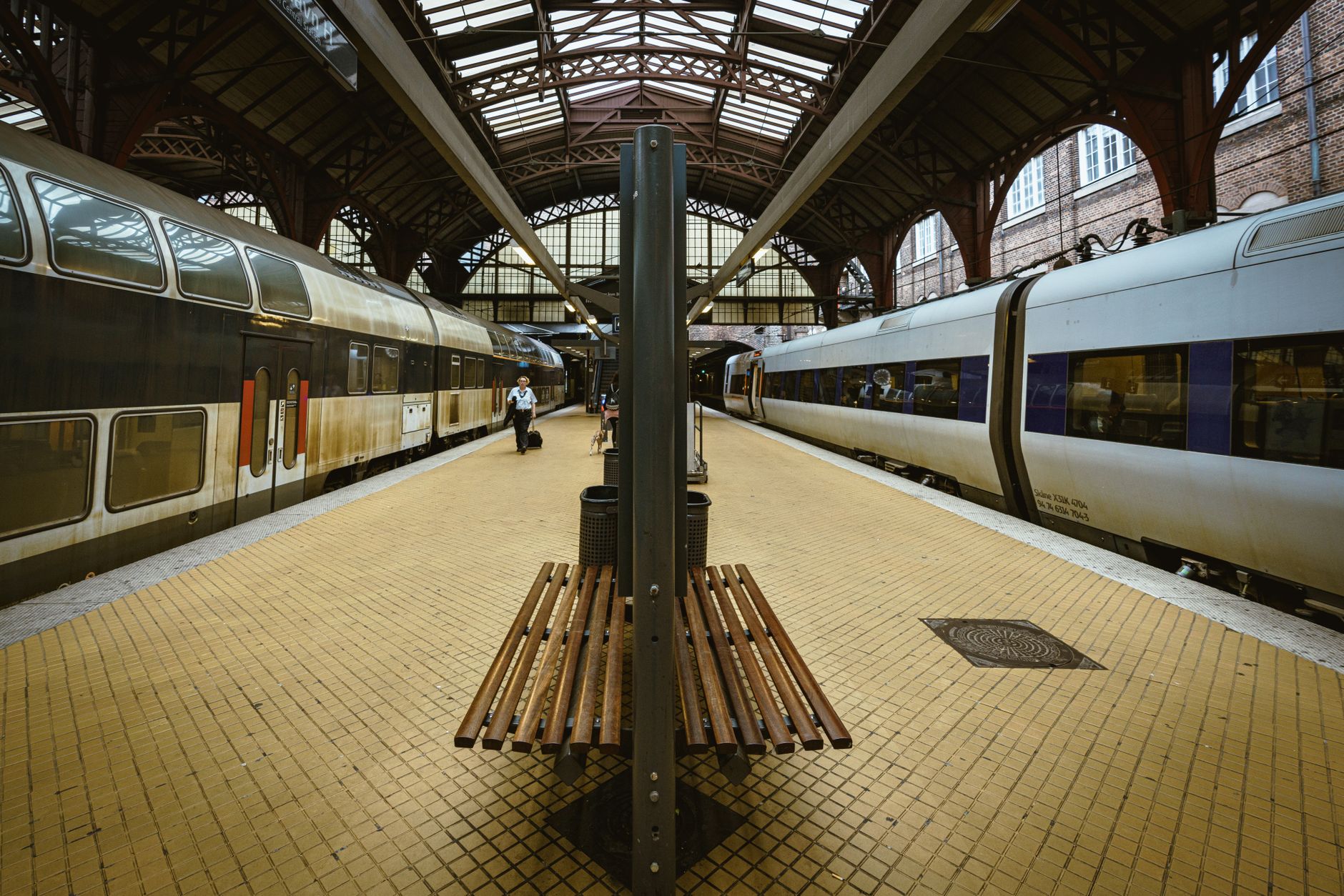 interior of the copenhagen central station